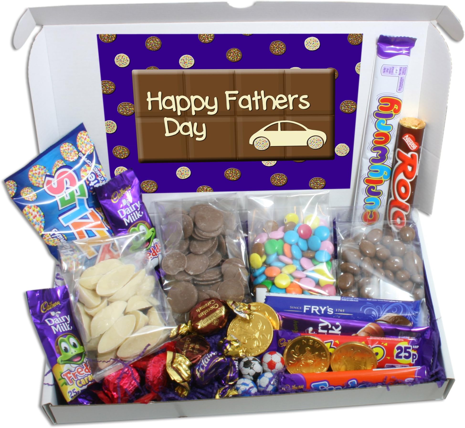 Fathers Day Retro Chocolate Novelties Gift Box