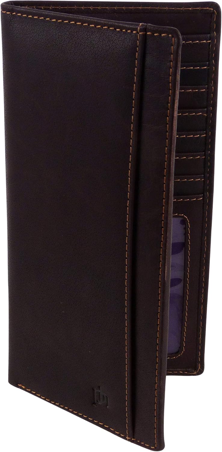 Mens Quality Leather Suit Jacket Wallet by PrimeHide Outback Collection