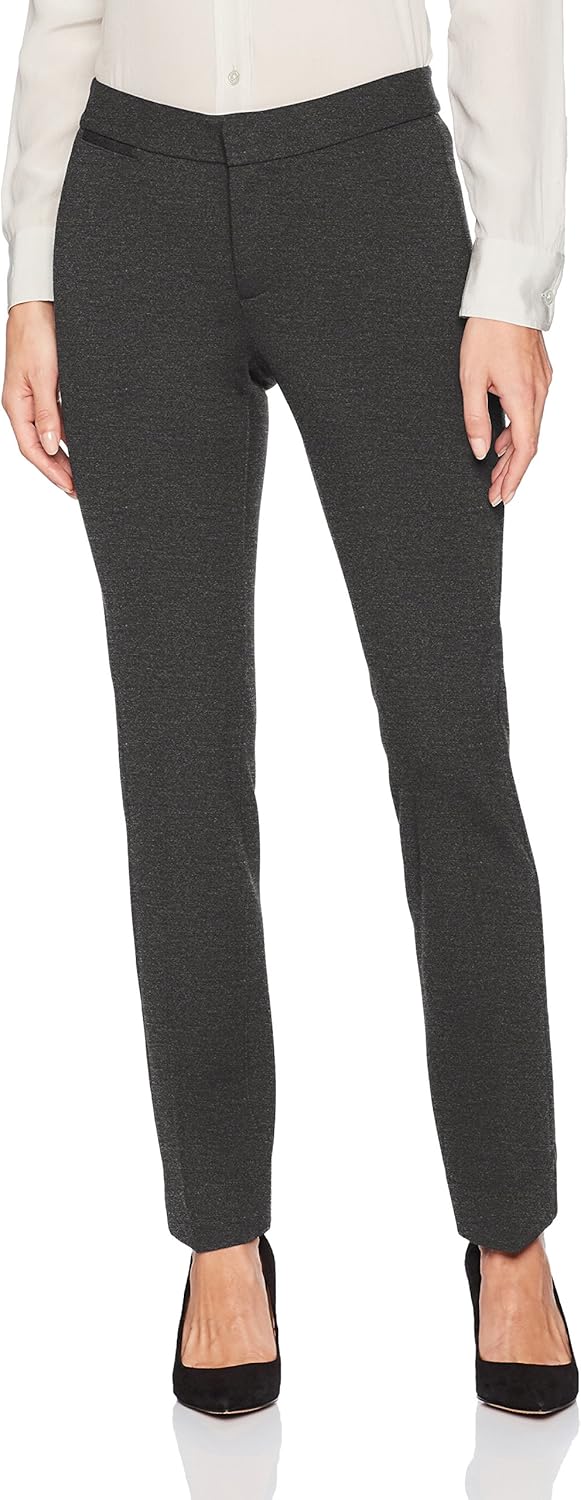 NYDJ Women's Petite Ponte Trouser Pant at  Women’s Clothing store