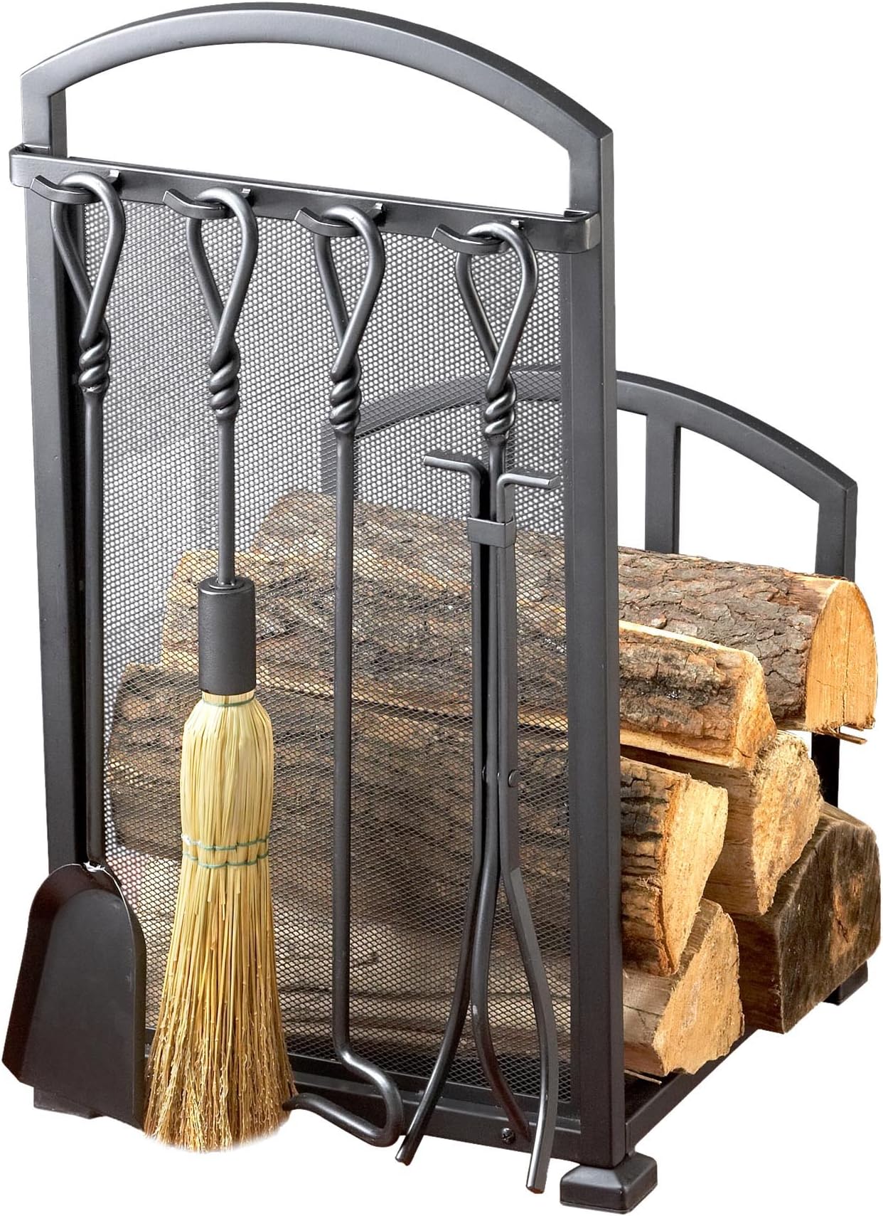 Muskoka Signature Series5 Piece Matte Black Hearth Center by Muskoka