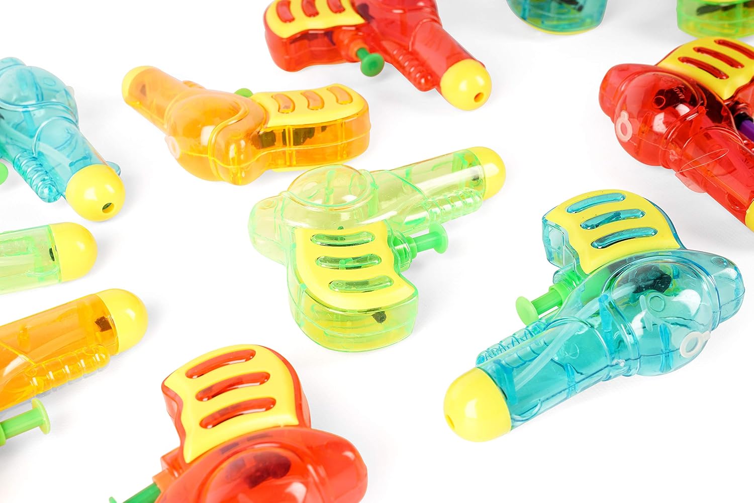 Mega Pool Party and Beach Party Favors - Summer Fun Toy Mega Assortment Bulk Pack of 48 Kids Toys Includes - Kids Sunglasses Party Favors, Inflatable Beach Balls, Water Gun Squirts and Bubbles: Toys & Games