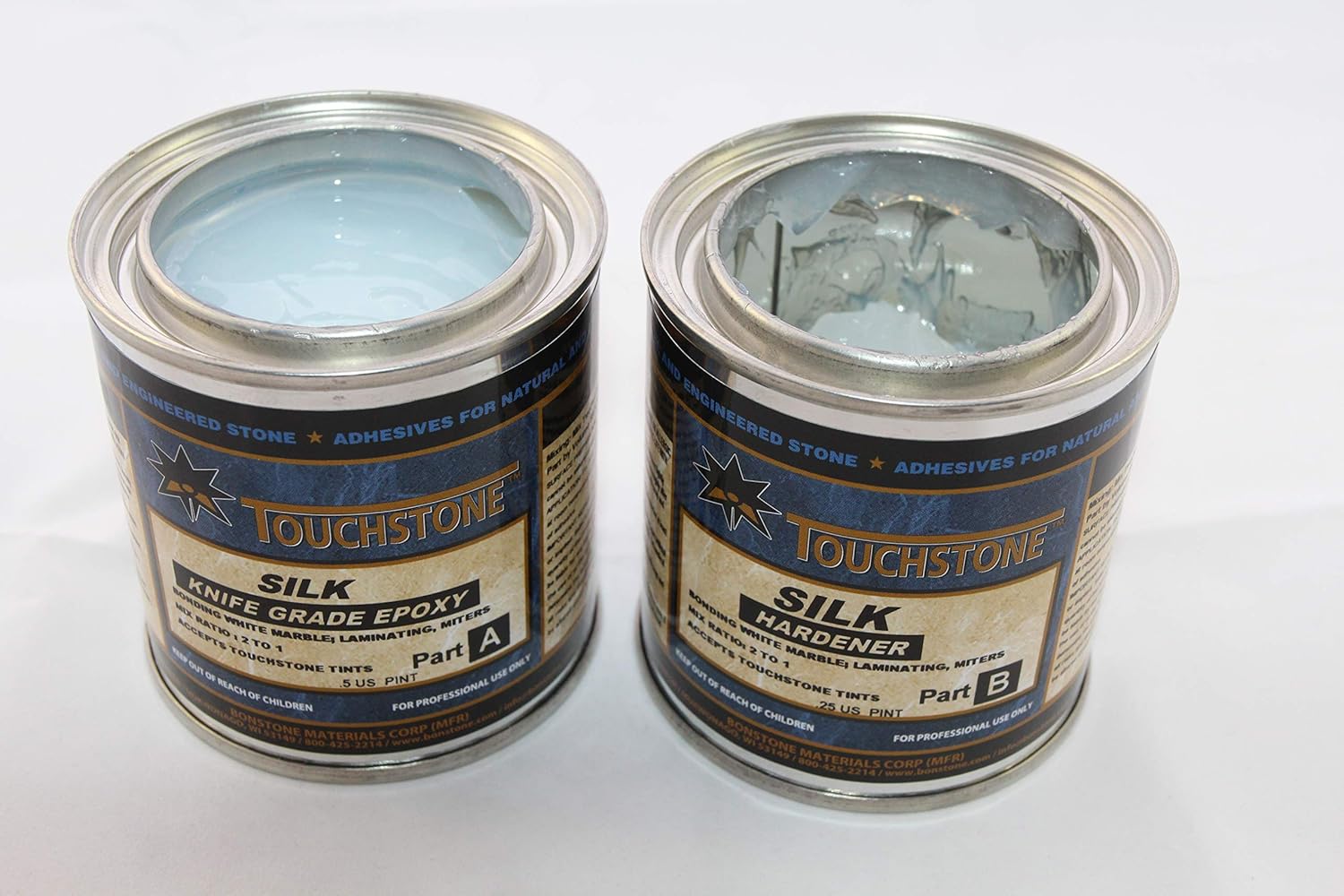 Touchstone Bonstone Silk Knife Grade Epoxy Adhesive Glue Chip