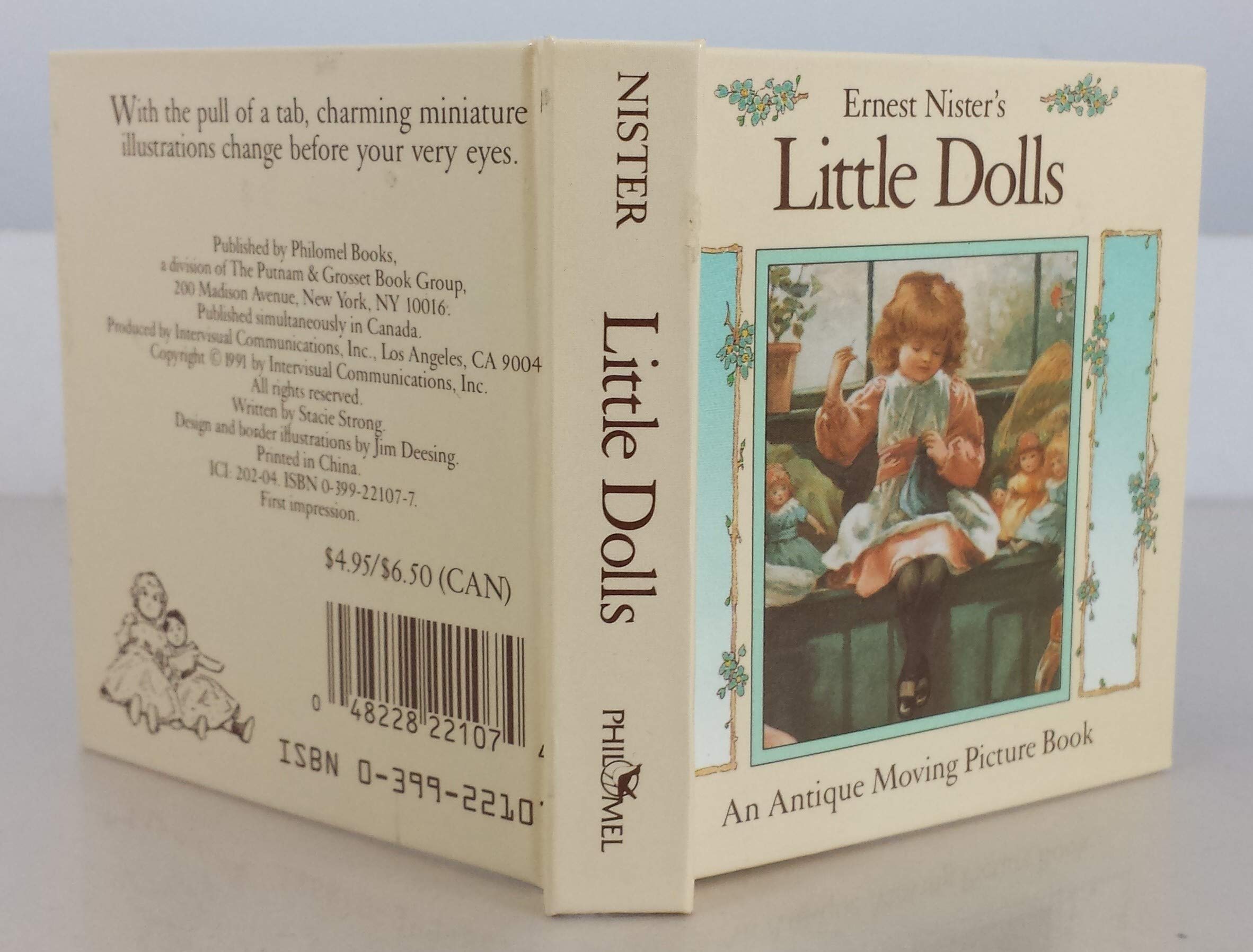 Ernest Nister S Little Dolls An Antique Moving Picture Book Stacie Strong Jim Deesing Amazon Com Books