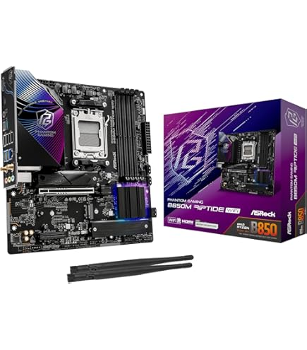CPU Ryzen 7 7700X + ASRock B650M PG Riptide ASRock | B650M PG Riptide