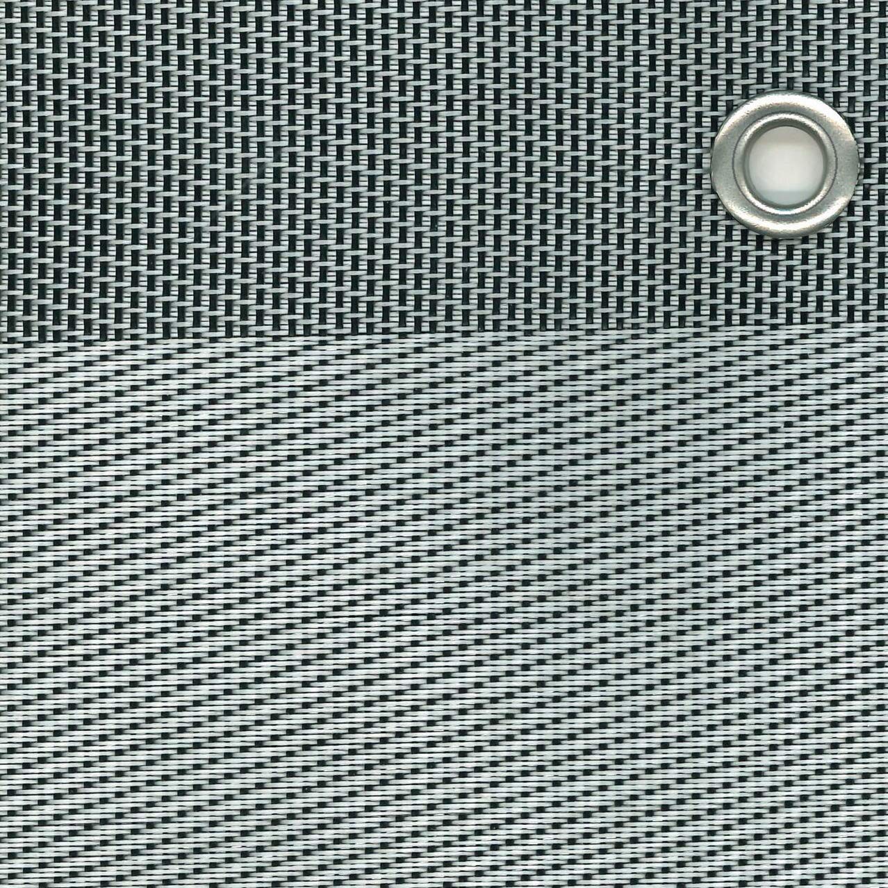 Tenax Texstyle Mesh Decorative Fringe in PVC and Polyester, Silver