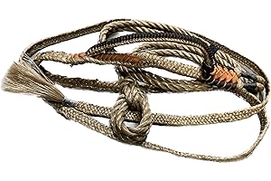 FCBR SINCE 1996 Junior Pro Steer SS Left Hand Length with Knot 13' 6" Riding Rope Left Hand High Strength |Polypropylene| Knots| Riding Rope Comfortable and Durable