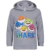 Nickelodeon Baby Shark Boys Pullover Hoodie for Toddler and Little Kids
