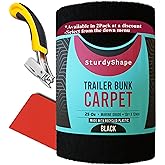 SturdyShape Thick Boat Trailer Bunk Carpet Kit 13ftx12in 25oz Marine Grade