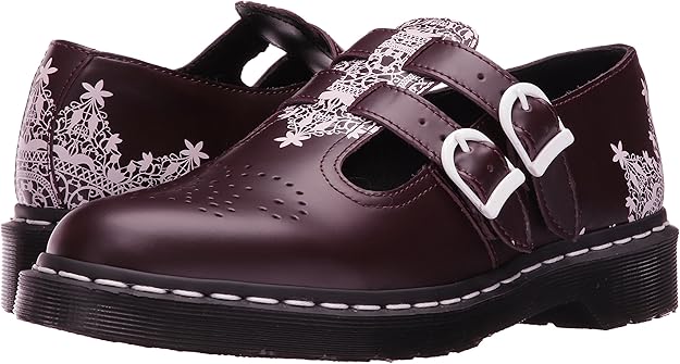oxblood mary janes