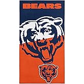 Northwest NFL Microfiber Beach Towel, Quick-Dry, Soft & Absorbent Lightweight Travel Essentials for Pool or Bath, 60x70 inches