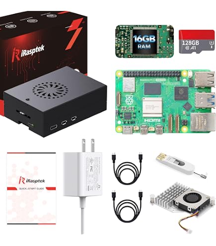 Amazon.com: CanaKit Raspberry Pi 5 Desktop PC with SSD (Fully