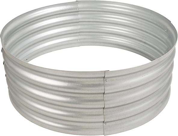 Amazon Com Pleasant Hearth Ofw815fr Infinity Galvanized Fire Ring Garden Outdoor
