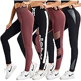 Just One Women’s High-Waisted Tummy Control Seamless Leggings: Coordinated 4-Pack Designs for Workout, Lounging, and Everyday Comfort