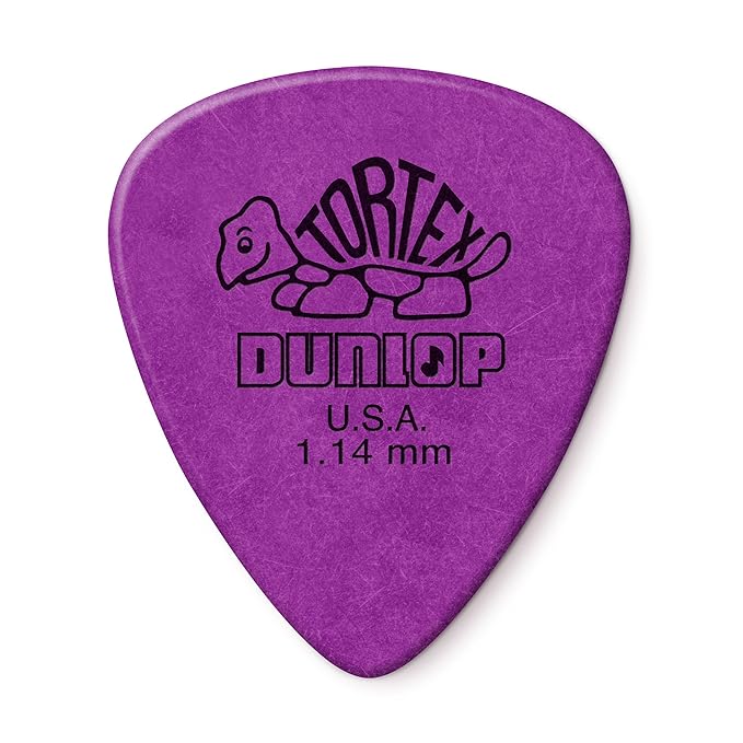 Dunlop Tortex Standard 1.14mm Purple Guitar Pick 12 Pack Amazon.in