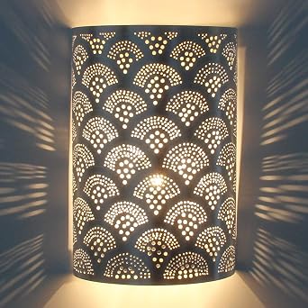 Orientalische Wandlampe Marokkanische Wandleuchte Aya H30 X B 20