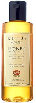Khadi Mauri Herbals Honey Shampoo, 210ml