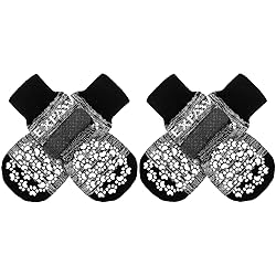 EXPAWLORER Anti Slip Dog Socks to Prevent Licking