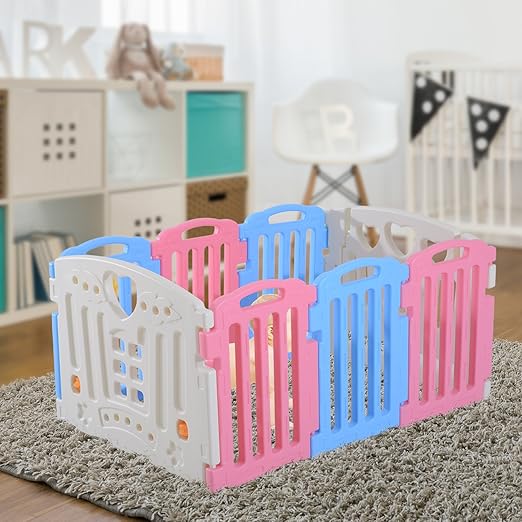 2 opinioni per Homcom – Recinto Modulare 8 Pezzi con