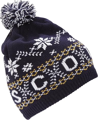 scotland bobble hat