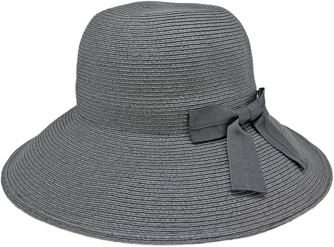 Amazon 控えめな甘さがちょうどいい女優帽 アウトドアにリゾートに Pianissimoつば広キャペリンハット 黒 ハット 通販