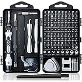 Computer Repair Kit, 122 in 1 Magnetic Laptop Screwdriver Kit, Precision Screwdriver Set, Small Impact Screw Driver Set with 