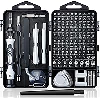 Precision Screwdriver Set, SHOWPIN 122 in 1 Computer Screwdriver Kit, Laptop Screwdriver Sets with 101 Magnetic Drill Bits, E