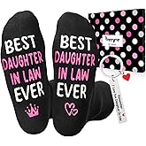 HAPPYPOP Mothers Day Socks - Gifts for Grandma Daughter, Sister Cousin Daughter in Law Socks