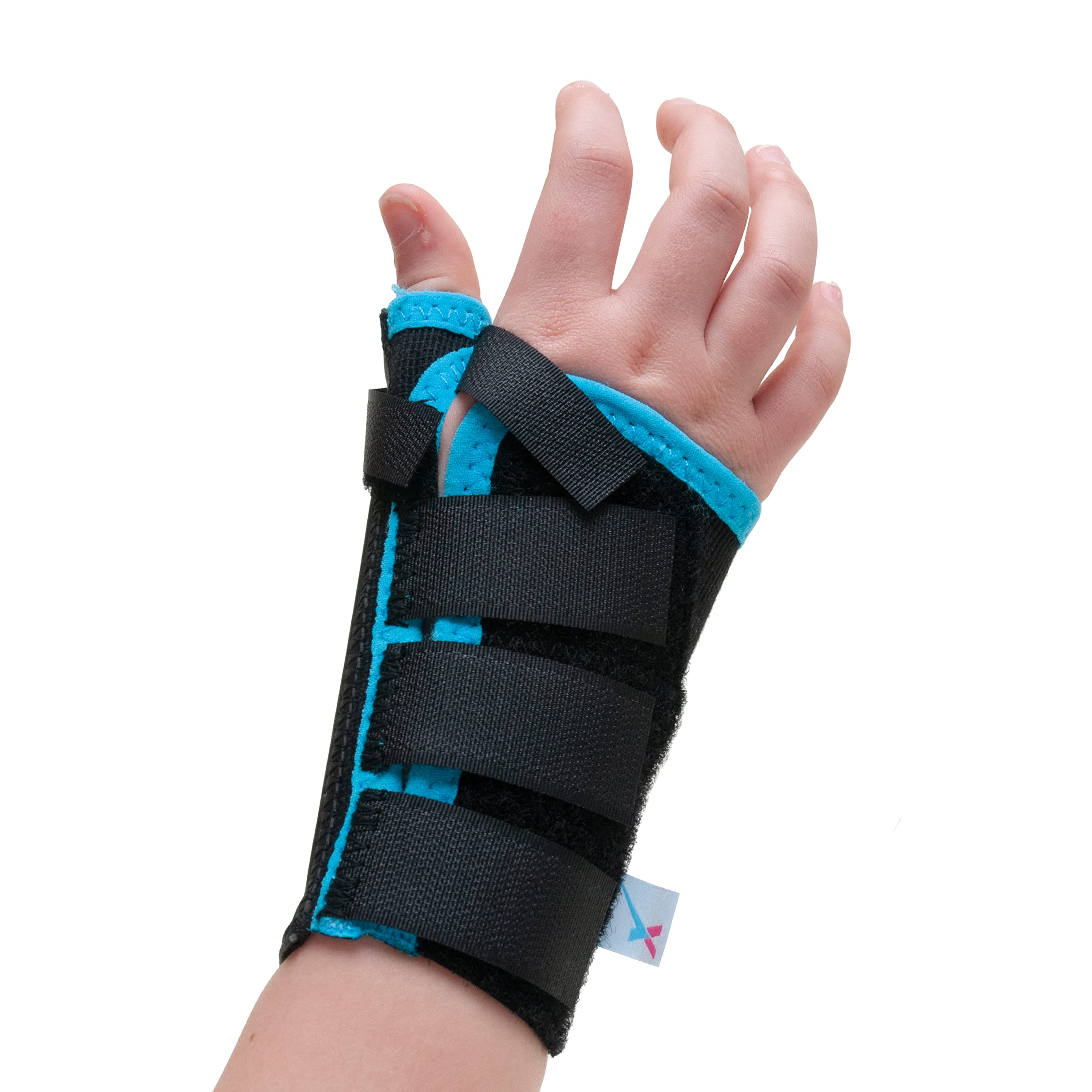 Express Orthopaedic® - Medically Approved Kids Elastic Wrist & Thumb Brace/Support, Fractures/Sprains/Strains & Ligament Damage, Joint Pain - Supplied to UK Hospitals (M Right (Wrist Circ. 14.5cm))