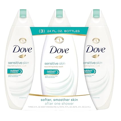 dove unscented body wash