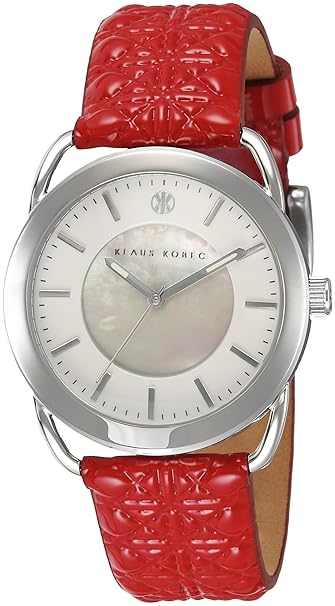 Analog Silver Dial Women's Watch-KK-10011-02