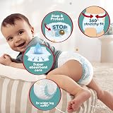 Pampers Baby-Dry Nappy Pants Size 7 126 Nappies 15kg+ 360° Fit view 4