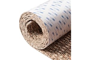 Fullfire Boat Flooring EVA Foam Decking Sheet, Camo Marine Flooring with Self-Adhesive Backing Marine Carpet for Boats Yacht Kayak RV Floor 94" x 47"/24"/16"