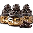 Doich What The Fudge Cookie Dough (3-Pack) Healthy Cookies - High Protein, Low Sugar Snack - Ready to Eat Baked Goods Dessert - Gluten Free, Vegan, Kosher