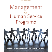 Management of Human Service Programs (SW 393T 16- Social Work Leadership in Human Services Organizations) book cover