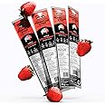 Mitsoh Bison Pemmican Meat Snack – Strawberry Flavour, Indigenous Superfood, Grass-Fed Bison, High Protein, Gluten-Free, Soy-