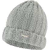 Spyder Womens Fuzzy Knit Ribbed Cuff Beanie