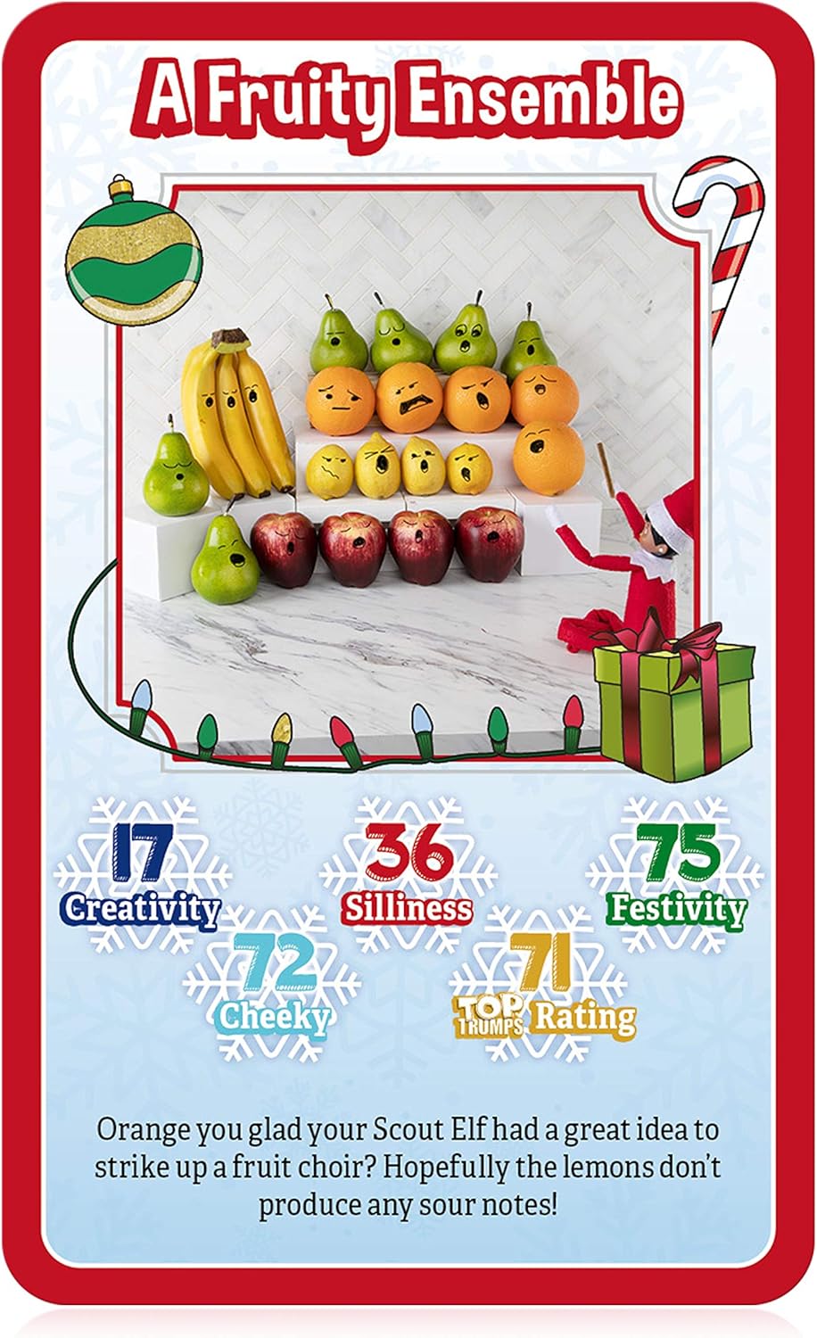 The Elf on the Shelf Top Trumps, Red, Small - Image 5