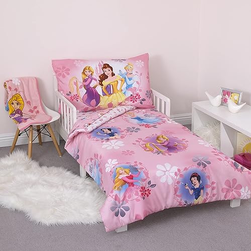Disney Pretty Princess Toddler Bed, Piece Set, Pink in Kuwait - Main Image
