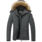 MOERDENG Women's Waterproof Ski Snow Jacket Winter Warm Hooded Snow Coat Mountain Windproof Ski Jacket For Women