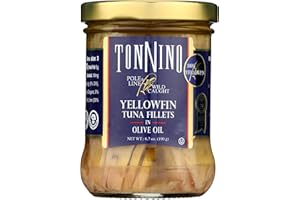 TONNINO Tuna Fish Pole and Line (Pack of 1, Olive Oil)