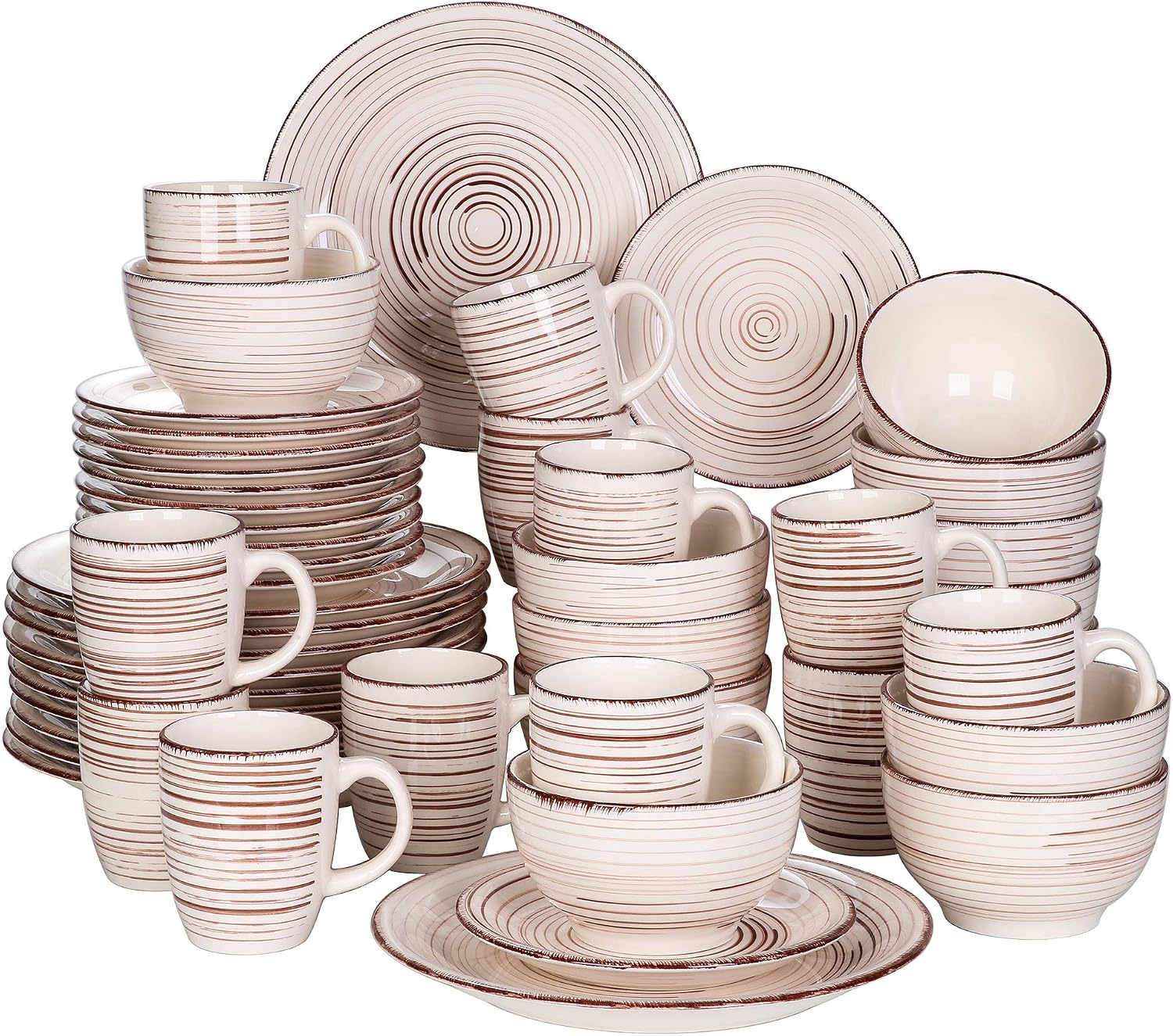 Geschirrset 12 Personen Vintage