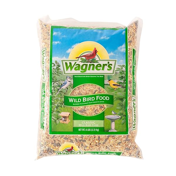 WAGNER’S 52003 CLASSIC BLEND WILD BIRD FOOD, 6-POUND BAG