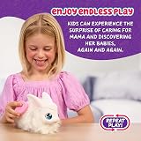 Little Live Pets Mama Surprise Bunny with Hutch 3 Babies Interactive Fun view 6