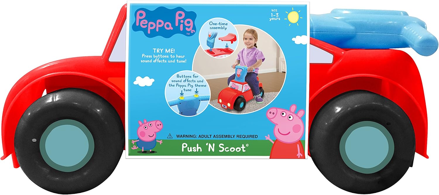 peppa pig car ride on