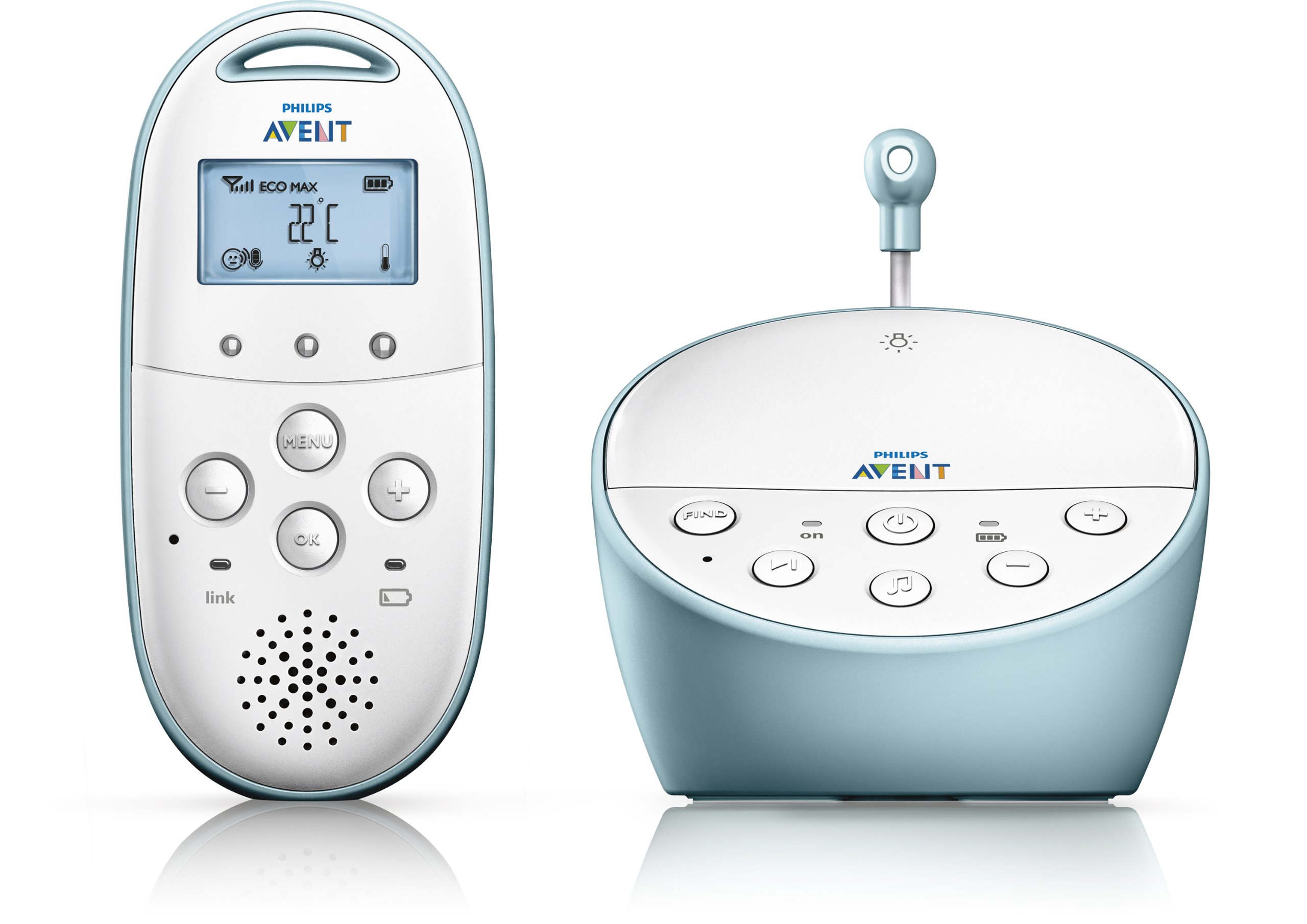 Philips Avent Dect Baby Monitor With Temperature Sensor 55 81oNoneQhiL