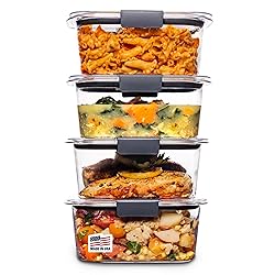 Rubbermaid Brilliance BPA Free Airtight Food