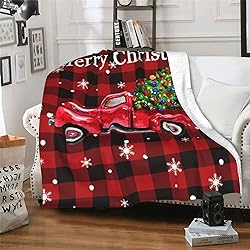 Merry Christmas Throw Blanket, Lightweight Soft