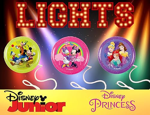 JA-RU Disney Light Up YoYo (1 Unit Random Assorted) Mickey Mouse