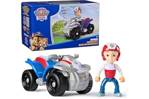Paw Patrol, Ryder’s ATV Toy Vehicle with Collectible Action Figure, Sustainably Minded Kids Toys for Boys & Girls Ages 3 and Up