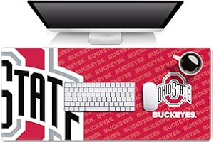 YouTheFan NCAA Ohio State Buckeyes Logo Series Desk Pad